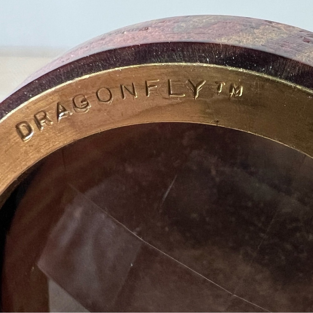 Dragonfly, mini wooden kaleidoscope 1987. - Picture 4 of 5